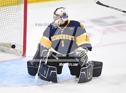 Thumbnail 1 in Simsbury vs. Notre Dame, WH (CIAC DI Semifinal) photogallery.