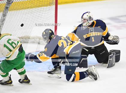 Thumbnail 3 in Simsbury vs. Notre Dame, WH (CIAC DI Semifinal) photogallery.