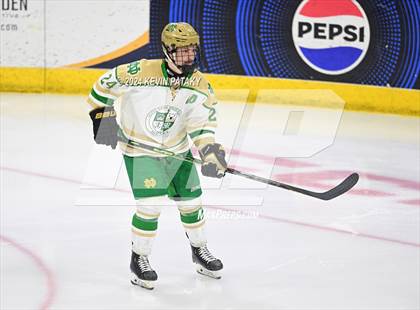 Thumbnail 1 in Simsbury vs. Notre Dame, WH (CIAC DI Semifinal) photogallery.