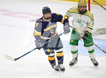 Thumbnail 1 in Simsbury vs. Notre Dame, WH (CIAC DI Semifinal) photogallery.