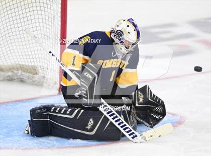 Thumbnail 3 in Simsbury vs. Notre Dame, WH (CIAC DI Semifinal) photogallery.