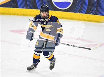 Thumbnail 2 in Simsbury vs. Notre Dame, WH (CIAC DI Semifinal) photogallery.