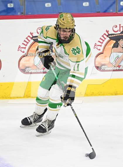 Thumbnail 1 in Simsbury vs. Notre Dame, WH (CIAC DI Semifinal) photogallery.