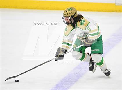 Thumbnail 1 in Simsbury vs. Notre Dame, WH (CIAC DI Semifinal) photogallery.