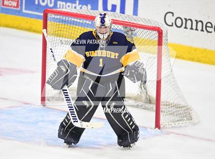 Thumbnail 1 in Simsbury vs. Notre Dame, WH (CIAC DI Semifinal) photogallery.