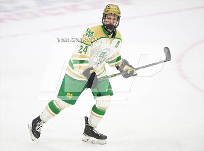 Thumbnail 1 in Simsbury vs. Notre Dame, WH (CIAC DI Semifinal) photogallery.