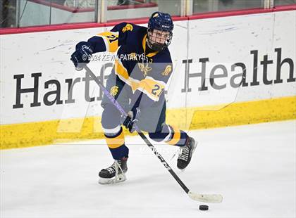 Thumbnail 3 in Simsbury vs. Notre Dame, WH (CIAC DI Semifinal) photogallery.