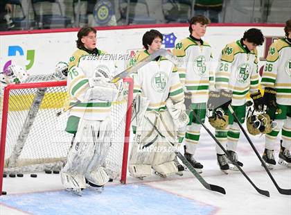 Thumbnail 1 in Simsbury vs. Notre Dame, WH (CIAC DI Semifinal) photogallery.