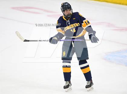 Thumbnail 1 in Simsbury vs. Notre Dame, WH (CIAC DI Semifinal) photogallery.