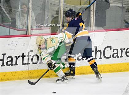 Thumbnail 2 in Simsbury vs. Notre Dame, WH (CIAC DI Semifinal) photogallery.