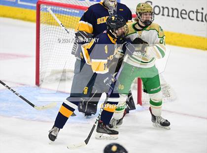 Thumbnail 1 in Simsbury vs. Notre Dame, WH (CIAC DI Semifinal) photogallery.