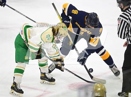 Thumbnail 1 in Simsbury vs. Notre Dame, WH (CIAC DI Semifinal) photogallery.
