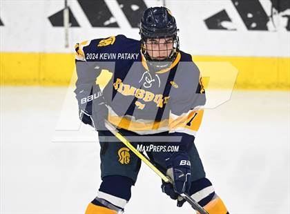 Thumbnail 3 in Simsbury vs. Notre Dame, WH (CIAC DI Semifinal) photogallery.