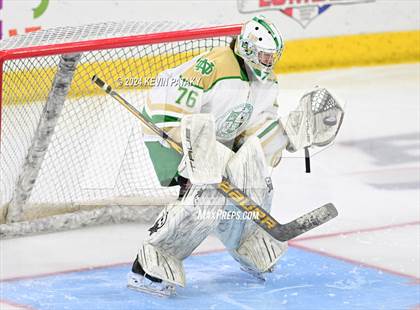 Thumbnail 2 in Simsbury vs. Notre Dame, WH (CIAC DI Semifinal) photogallery.