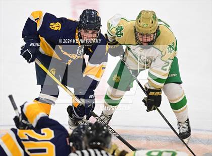 Thumbnail 2 in Simsbury vs. Notre Dame, WH (CIAC DI Semifinal) photogallery.