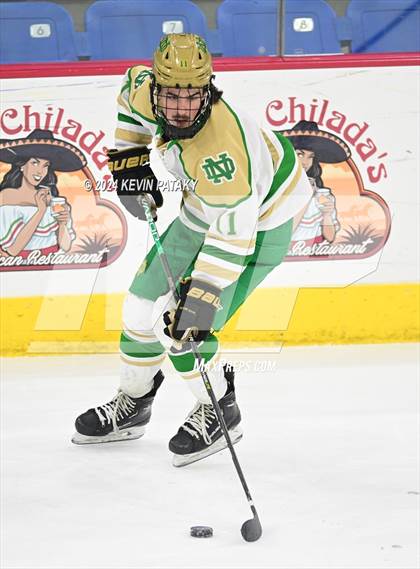 Thumbnail 3 in Simsbury vs. Notre Dame, WH (CIAC DI Semifinal) photogallery.