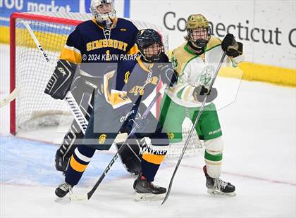 Thumbnail 2 in Simsbury vs. Notre Dame, WH (CIAC DI Semifinal) photogallery.