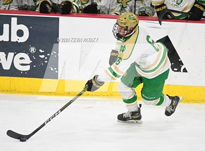 Thumbnail 1 in Simsbury vs. Notre Dame, WH (CIAC DI Semifinal) photogallery.