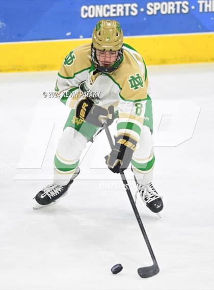 Thumbnail 2 in Simsbury vs. Notre Dame, WH (CIAC DI Semifinal) photogallery.