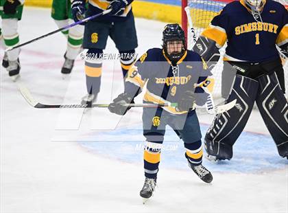 Thumbnail 3 in Simsbury vs. Notre Dame, WH (CIAC DI Semifinal) photogallery.