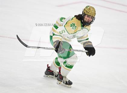 Thumbnail 1 in Simsbury vs. Notre Dame, WH (CIAC DI Semifinal) photogallery.