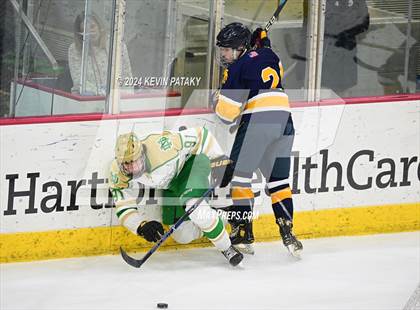 Thumbnail 2 in Simsbury vs. Notre Dame, WH (CIAC DI Semifinal) photogallery.