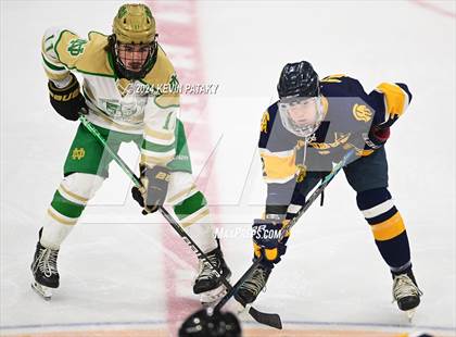 Thumbnail 2 in Simsbury vs. Notre Dame, WH (CIAC DI Semifinal) photogallery.