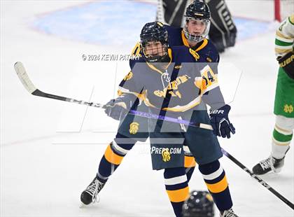 Thumbnail 2 in Simsbury vs. Notre Dame, WH (CIAC DI Semifinal) photogallery.