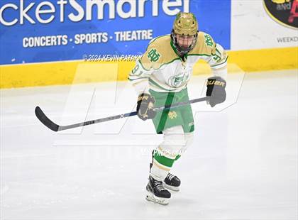 Thumbnail 1 in Simsbury vs. Notre Dame, WH (CIAC DI Semifinal) photogallery.