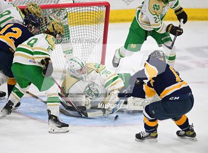 Thumbnail 1 in Simsbury vs. Notre Dame, WH (CIAC DI Semifinal) photogallery.