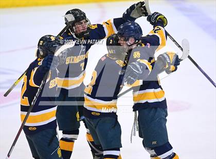 Thumbnail 2 in Simsbury vs. Notre Dame, WH (CIAC DI Semifinal) photogallery.