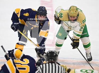 Thumbnail 3 in Simsbury vs. Notre Dame, WH (CIAC DI Semifinal) photogallery.