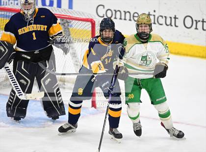 Thumbnail 2 in Simsbury vs. Notre Dame, WH (CIAC DI Semifinal) photogallery.