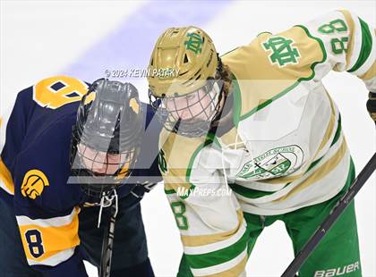 Thumbnail 2 in Simsbury vs. Notre Dame, WH (CIAC DI Semifinal) photogallery.