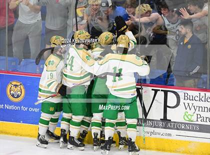Thumbnail 2 in Simsbury vs. Notre Dame, WH (CIAC DI Semifinal) photogallery.