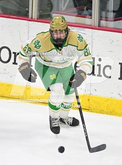 Thumbnail 3 in Simsbury vs. Notre Dame, WH (CIAC DI Semifinal) photogallery.