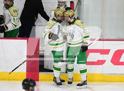 Thumbnail 1 in Simsbury vs. Notre Dame, WH (CIAC DI Semifinal) photogallery.