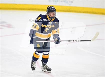 Thumbnail 1 in Simsbury vs. Notre Dame, WH (CIAC DI Semifinal) photogallery.