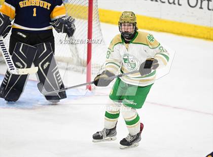 Thumbnail 3 in Simsbury vs. Notre Dame, WH (CIAC DI Semifinal) photogallery.