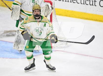 Thumbnail 1 in Simsbury vs. Notre Dame, WH (CIAC DI Semifinal) photogallery.