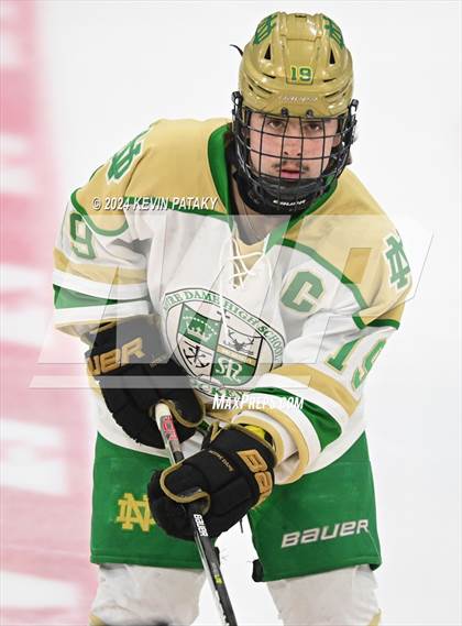 Thumbnail 3 in Simsbury vs. Notre Dame, WH (CIAC DI Semifinal) photogallery.