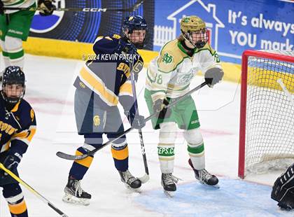 Thumbnail 1 in Simsbury vs. Notre Dame, WH (CIAC DI Semifinal) photogallery.