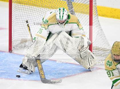 Thumbnail 1 in Simsbury vs. Notre Dame, WH (CIAC DI Semifinal) photogallery.
