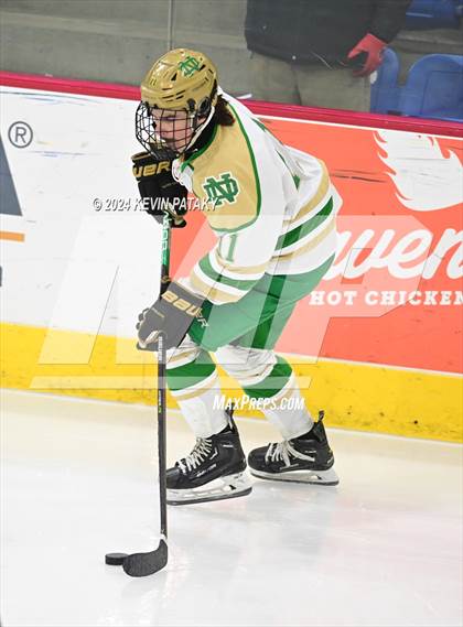 Thumbnail 3 in Simsbury vs. Notre Dame, WH (CIAC DI Semifinal) photogallery.