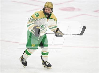 Thumbnail 2 in Simsbury vs. Notre Dame, WH (CIAC DI Semifinal) photogallery.