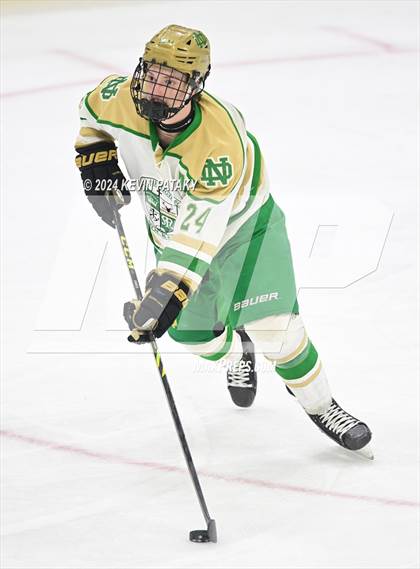 Thumbnail 2 in Simsbury vs. Notre Dame, WH (CIAC DI Semifinal) photogallery.
