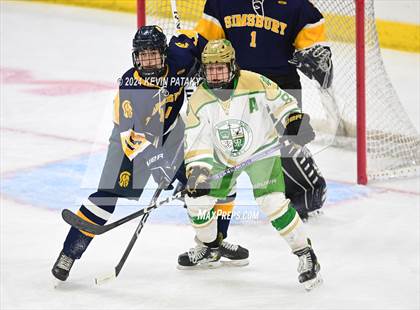 Thumbnail 1 in Simsbury vs. Notre Dame, WH (CIAC DI Semifinal) photogallery.