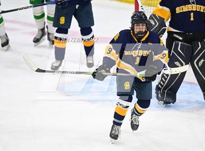 Thumbnail 1 in Simsbury vs. Notre Dame, WH (CIAC DI Semifinal) photogallery.