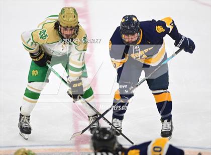 Thumbnail 3 in Simsbury vs. Notre Dame, WH (CIAC DI Semifinal) photogallery.