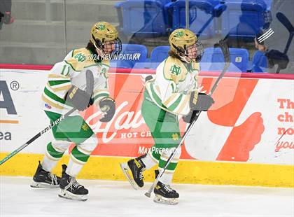Thumbnail 1 in Simsbury vs. Notre Dame, WH (CIAC DI Semifinal) photogallery.